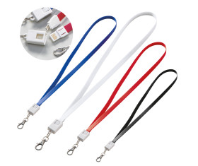 Lanyard with universal charging cable Reno