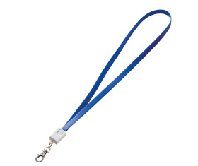 Lanyard con cable de carga universal Reno