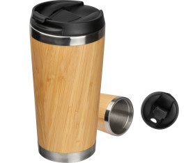 Taza de acero inoxidable Bamboogarden